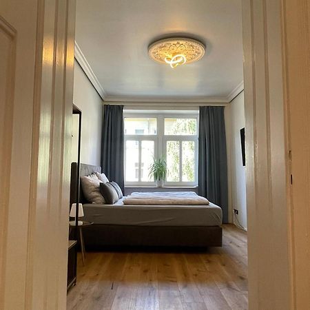 Soul-Apartment Balkon Privatparkplatz 2 Boxspringbetten 55Zoll Tv Wlan Leipzig Exterior foto